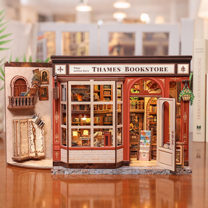 Thames Bookstore | CUTEBEE DIY Miniature House