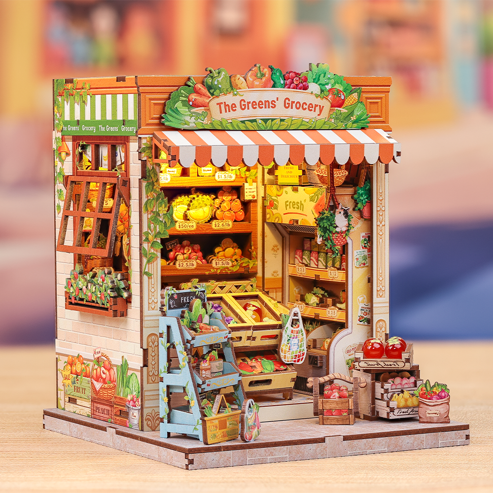 The Greens' Grocery | CUTEBEE DIY Miniature House