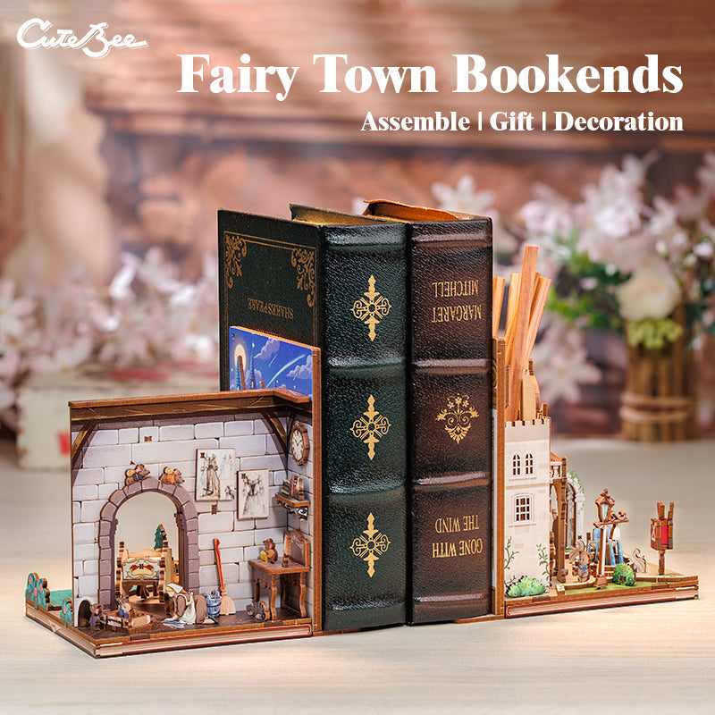 Fairy Town | CUTEBEE DIY Bookends Kit