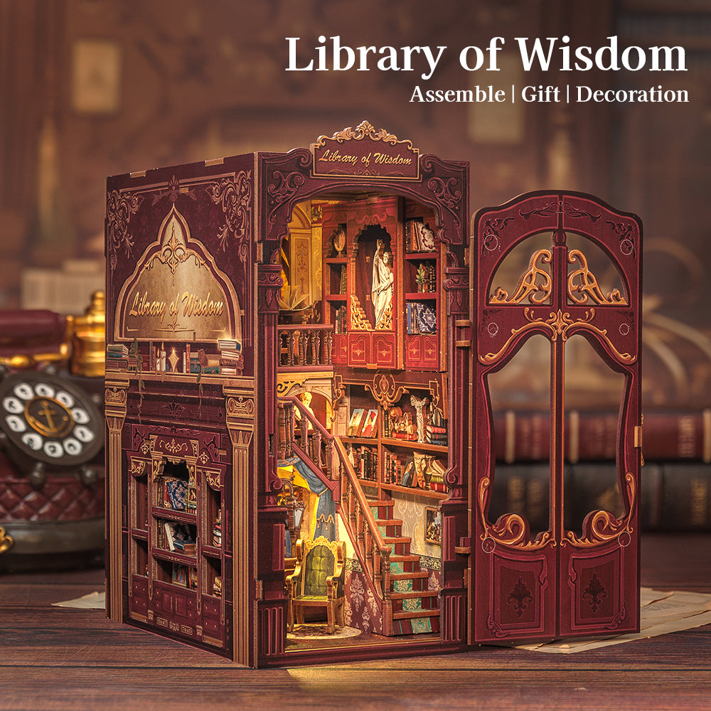Library of Wisdom | CUTEBEE DIY Book Nook Kit