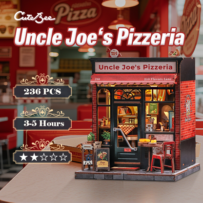 Uncle Joe's Pizzeria |CUTEBEE DIY Miniature House