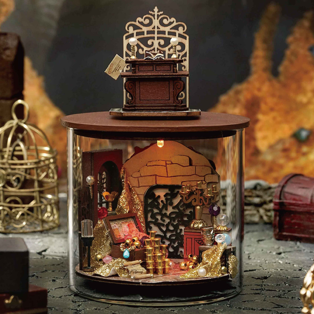 Magic World | CUTEBEE 1: 24 DIY Dollhouse Kit
