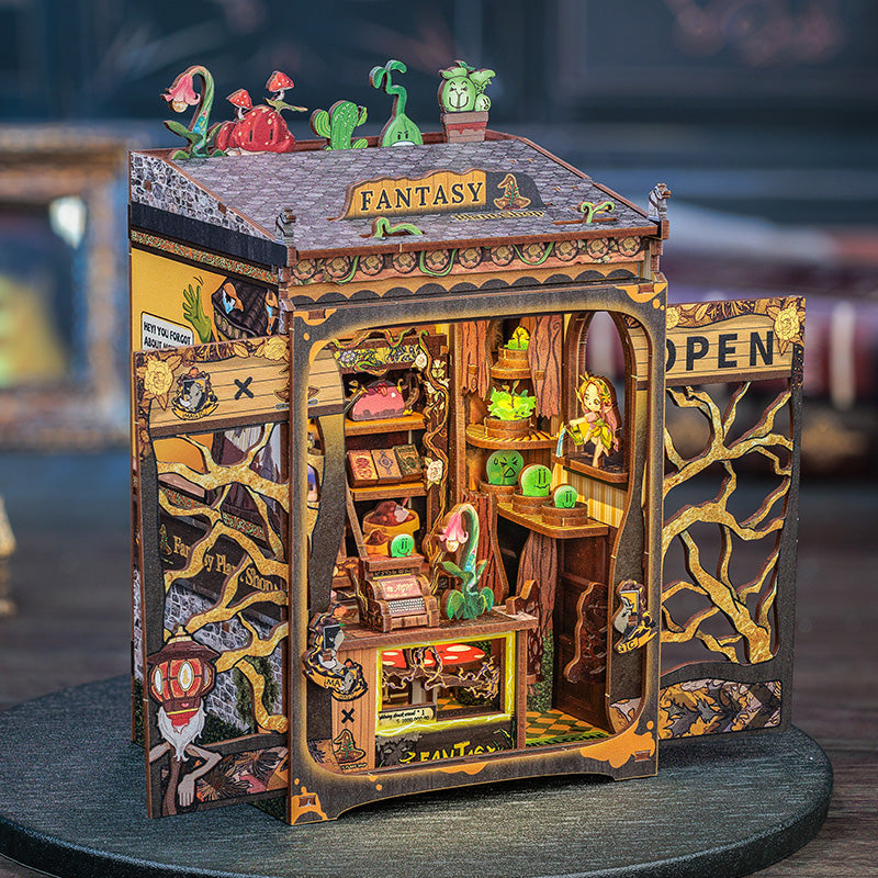 Fantacy Plant Shop | CUTEBEE DIY Book Nook Kit