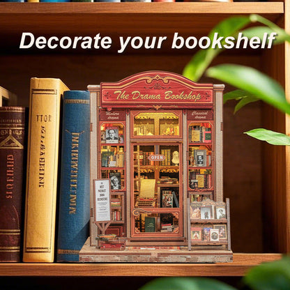 The Drama Bookshop | CUTEBEE DIY Book Nook Kit