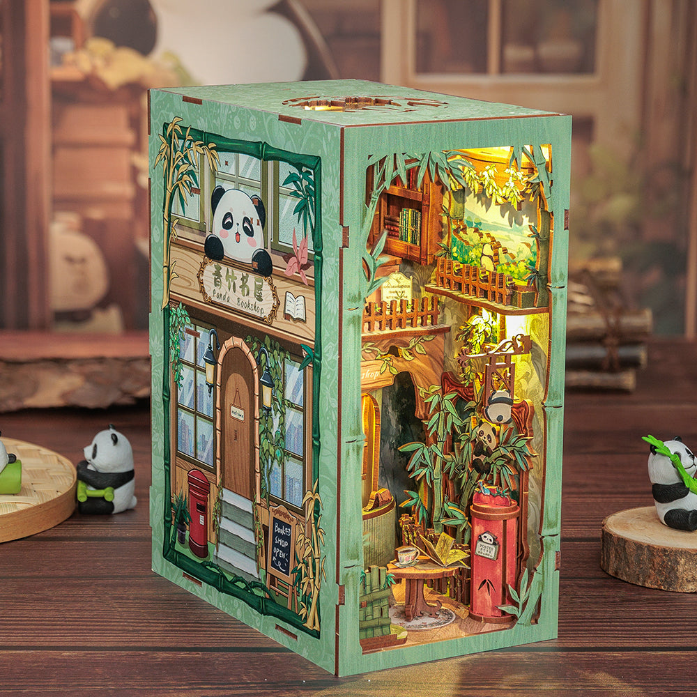 Panda Bookshop | CUTEBEE DIY Book Nook Kit