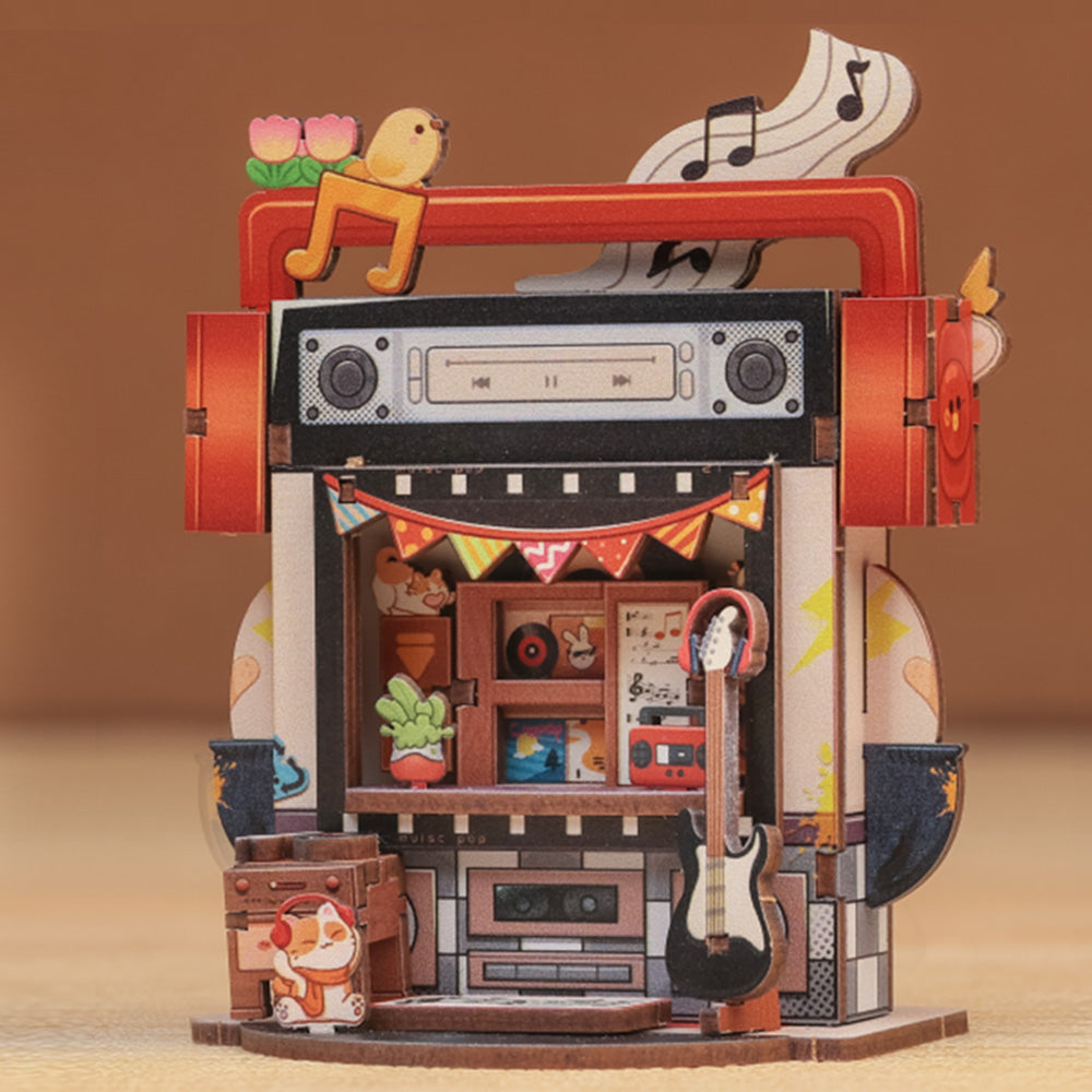 TaleBox Corner-Record Store | CUTEBEE Mini Store Series