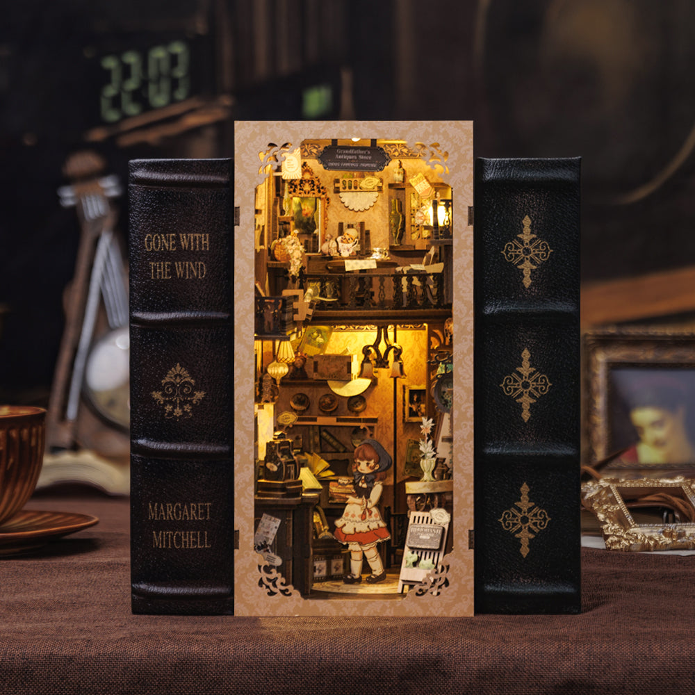 Grandfather’s Antique Store | CUTEBEE DIY Book Nook Kit