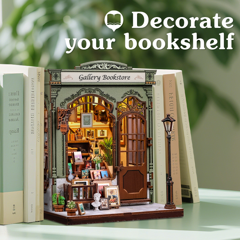 Gallery Bookstore |CUTEBEE DIY Miniature House