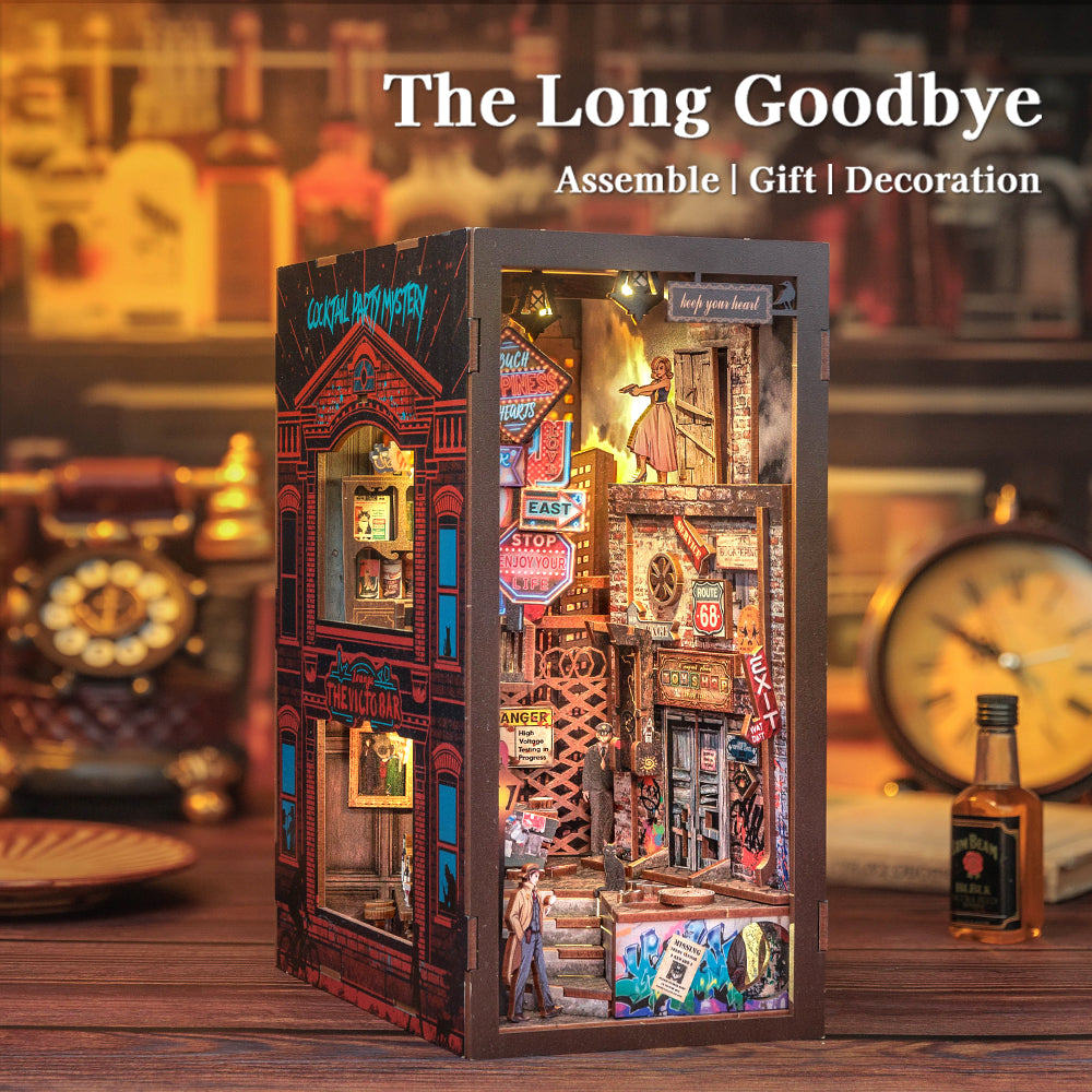 The Long Goodbye | CUTEBEE DIY Book Nook Kit