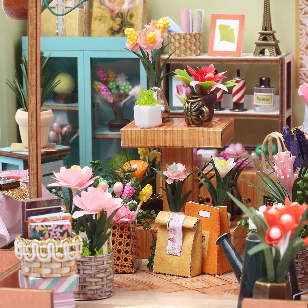 Jenny's Greenhouse | CUTEBEE  1: 24 DIY Dollhouse Kit