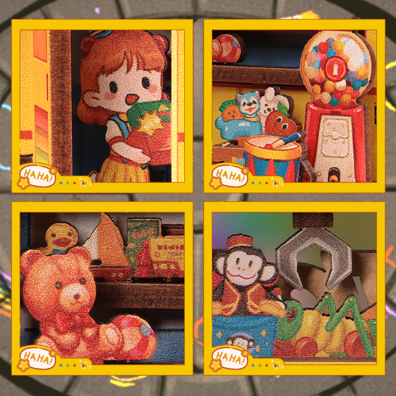 CUTEBEE Mini DIY House | Mini Store Series（6 Kits）