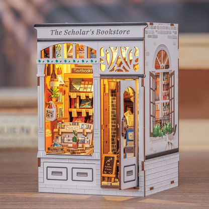 The Scholar's Bookstore | CUTEBEE DIY Book Nook Kit