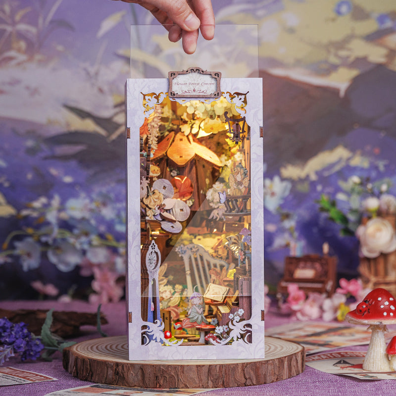Flower Forest Concert | CUTEBEE DIY Book Nook Kit