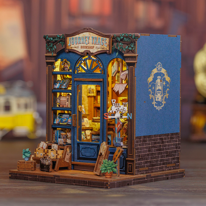 Journey Trace Bookshop | CUTEBEE DIY Book Nook Kit