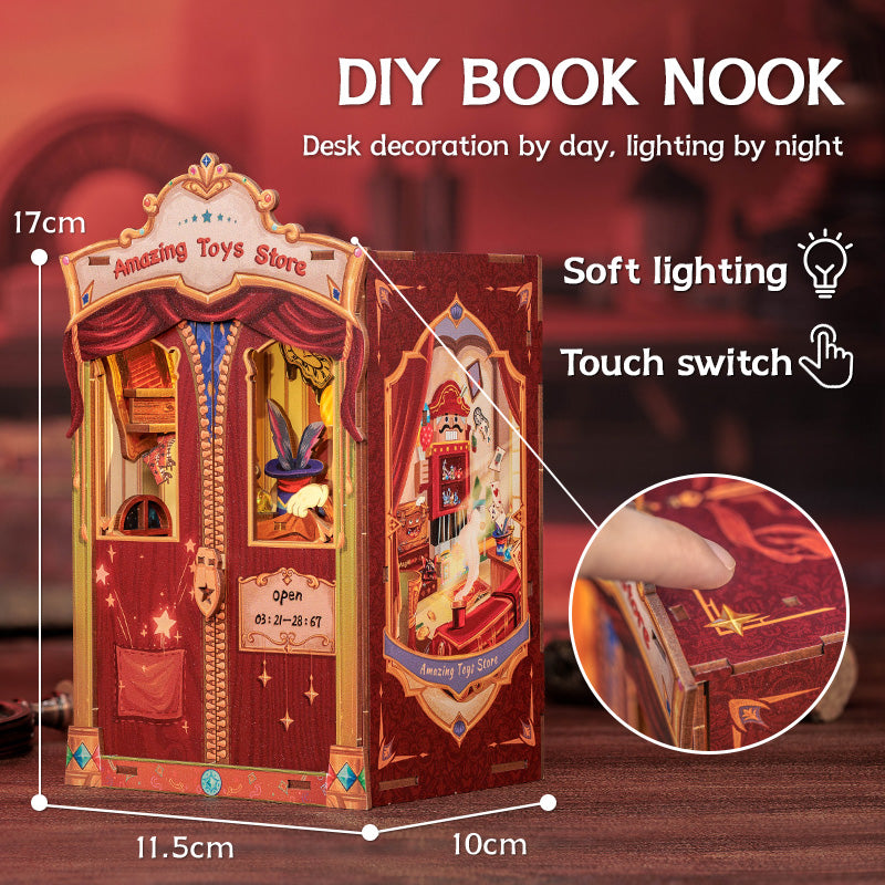 Amazing Toys Store | CUTEBEE DIY Book Nook Kit