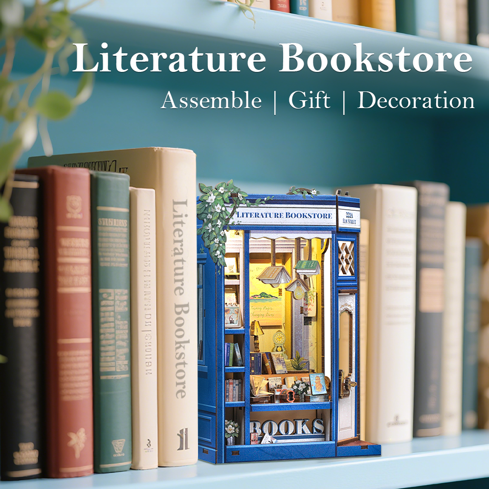 Literature Bookstore | CUTEBEE DIY Book Nook Kit |
