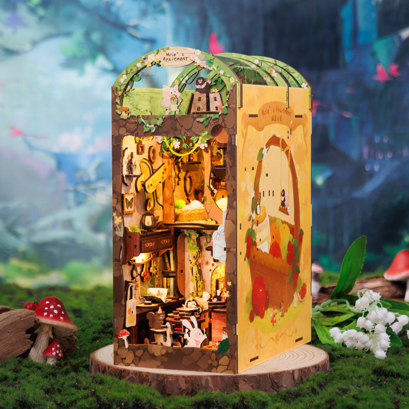 Mole's Apartment | CUTEBEE DIY Book Nook Kit