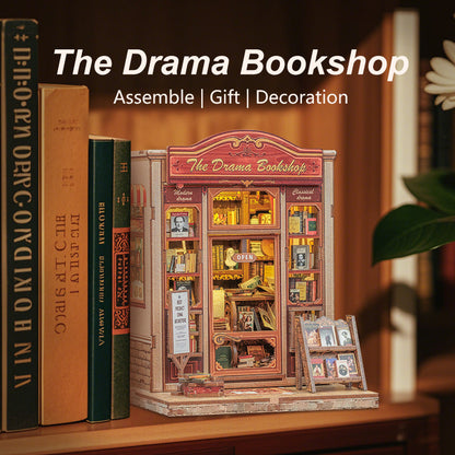 The Drama Bookshop | CUTEBEE DIY Book Nook Kit
