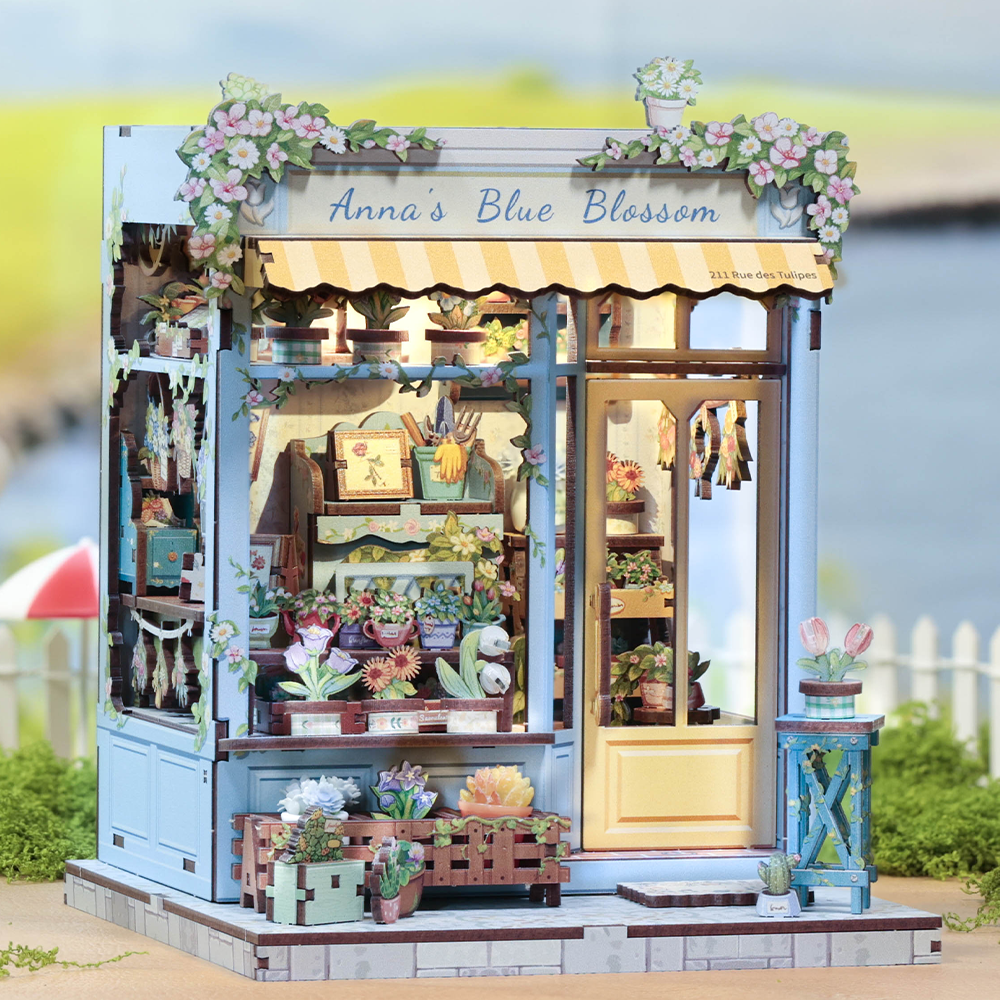 Anna's Blue Blossom | CUTEBEE DIY Miniature House