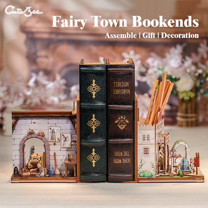 Fairy Town | CUTEBEE DIY Bookends Kit
