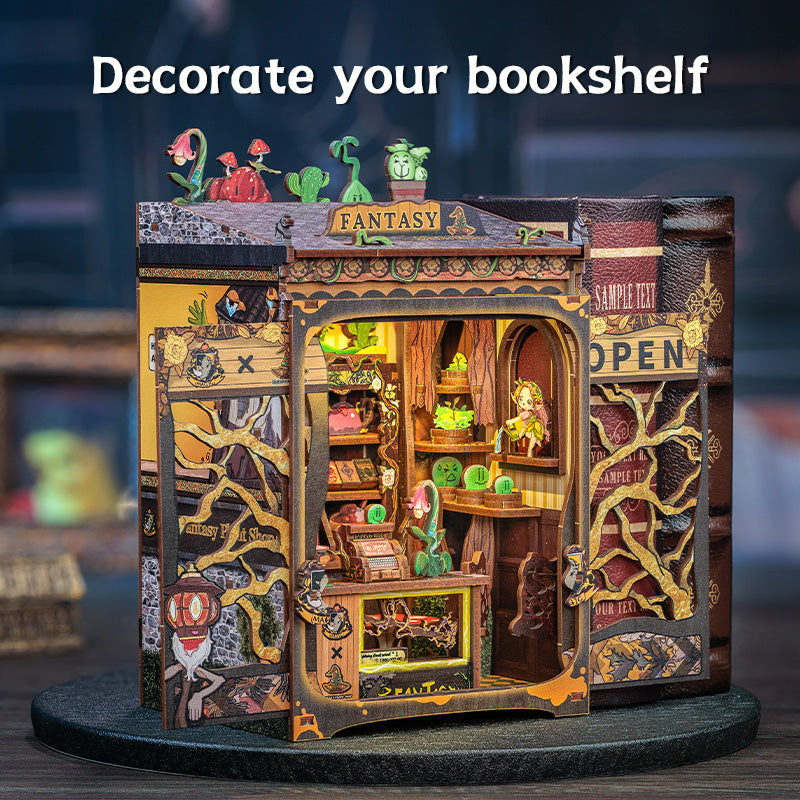 Fantacy Plant Shop | CUTEBEE DIY Book Nook Kit