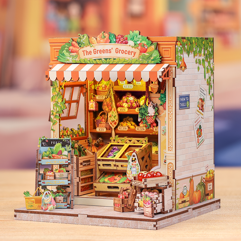 The Greens' Grocery | CUTEBEE DIY Miniature House