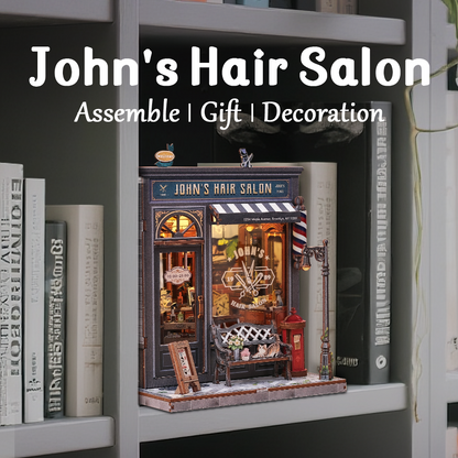 John's Hair Salon | CUTEBEE DIY Miniature House