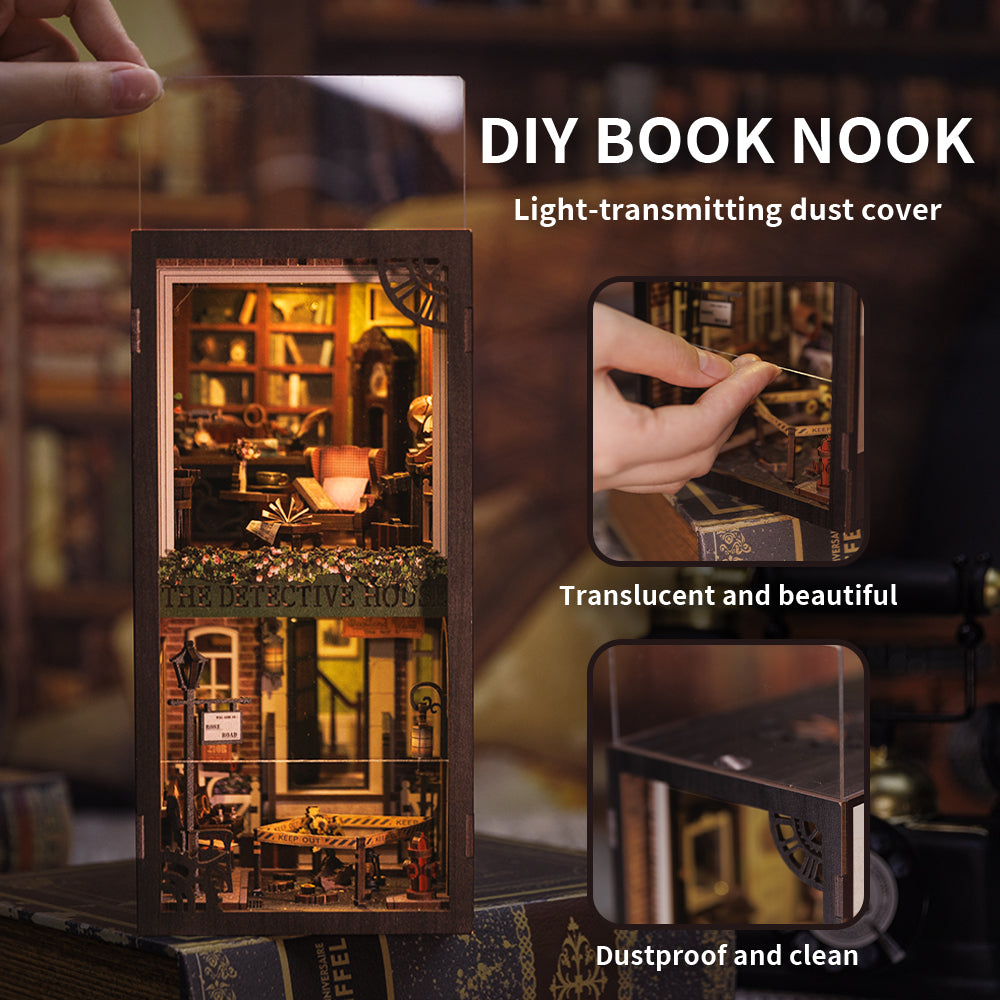 Rose Detective Agency | CUTEBEE DIY Book Nook Kit