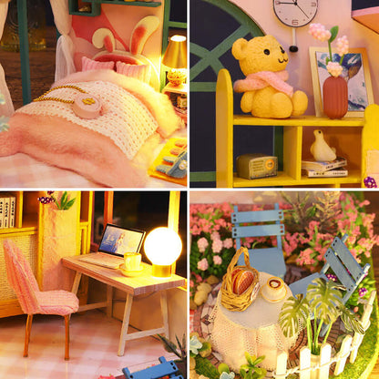 Story of Flowers | CUTEBEE 1:24 DIY Dollhouse Kit