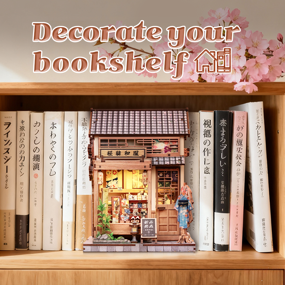 Sakura o kimono shop | CUTEBEE DIY Miniature House