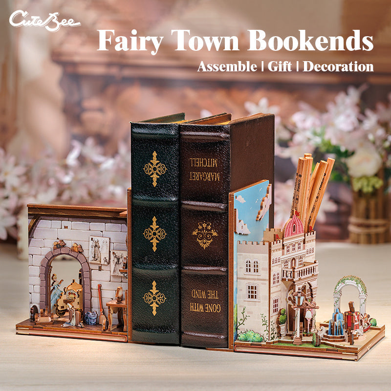 Fairy Town | CUTEBEE DIY Bookends Kit