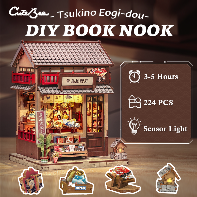 Tsukino Eogi-dou | CUTEBEE DIY Miniature House