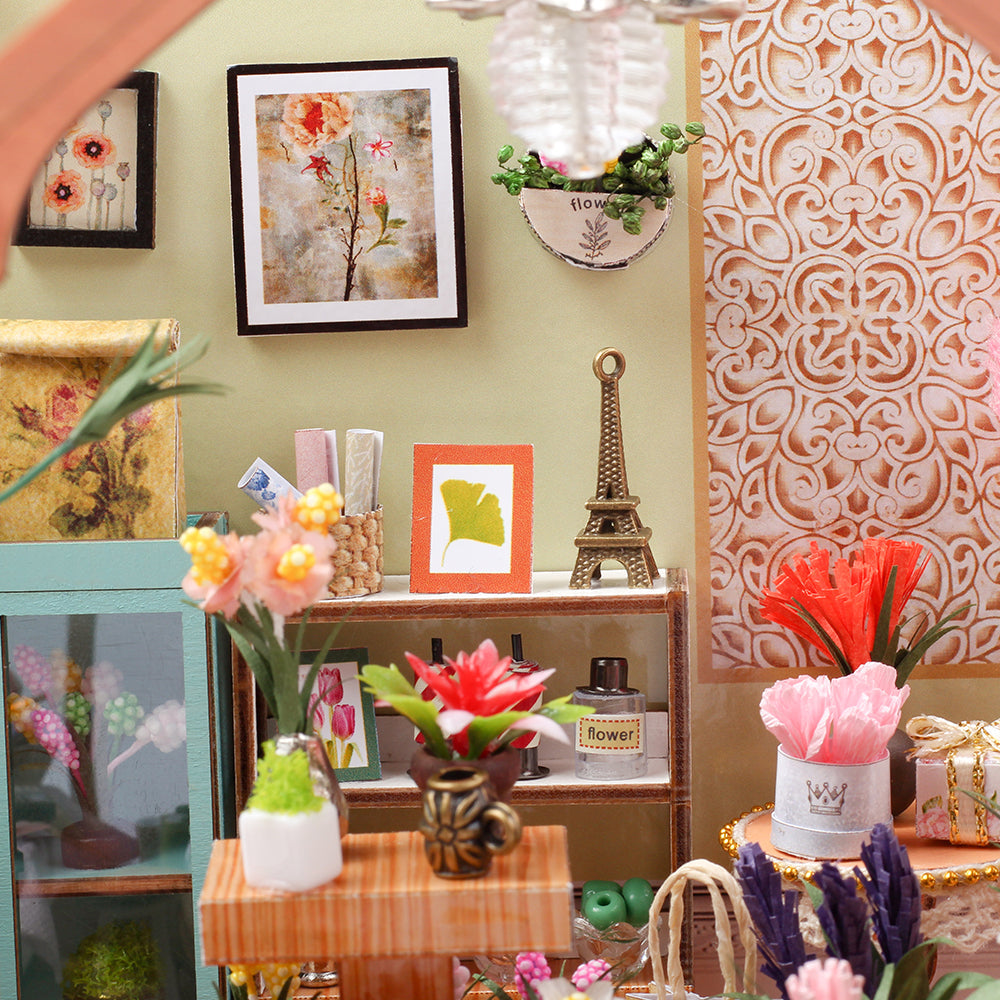 Jenny's Greenhouse | CUTEBEE  1: 24 DIY Dollhouse Kit