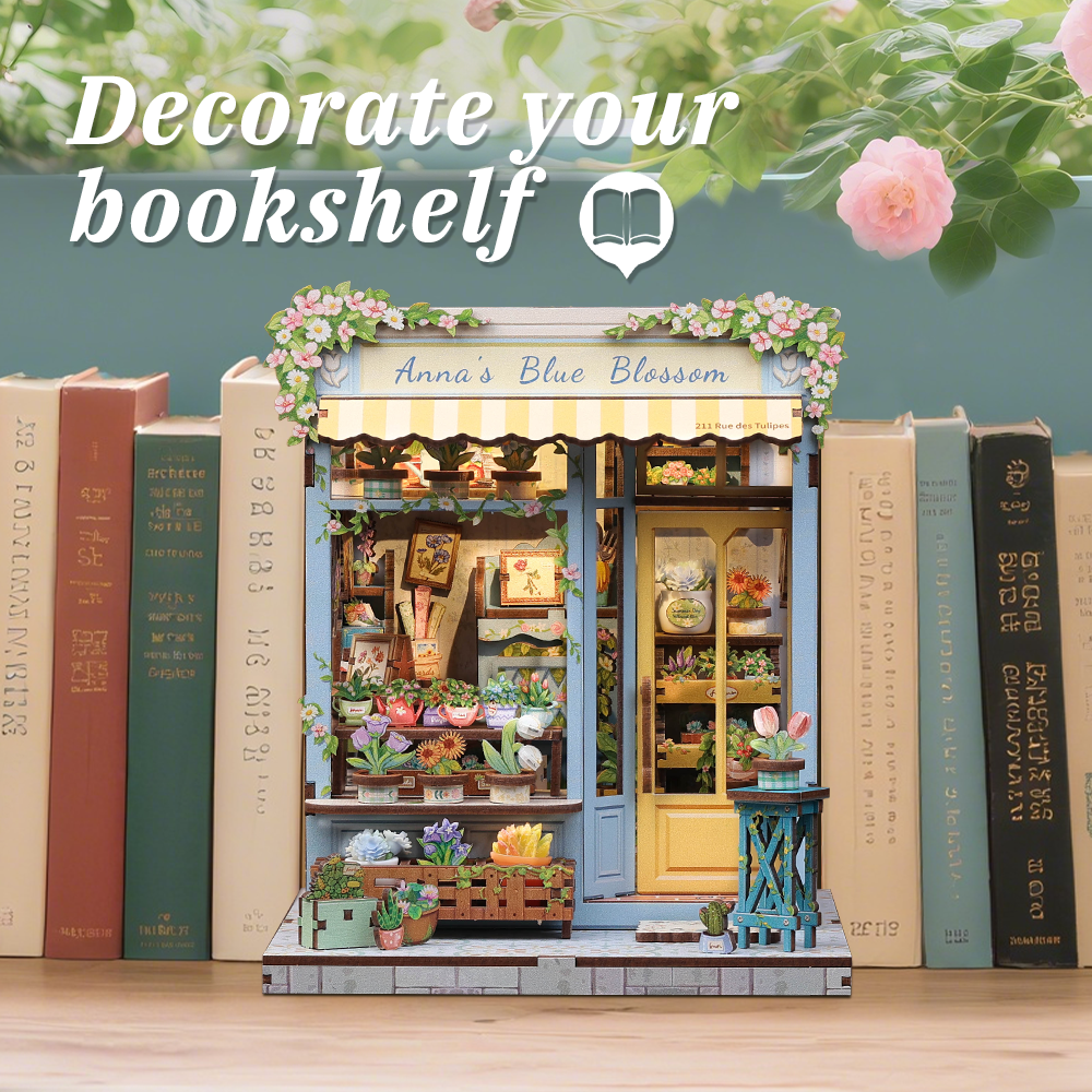 Anna's Blue Blossom | CUTEBEE DIY Miniature House