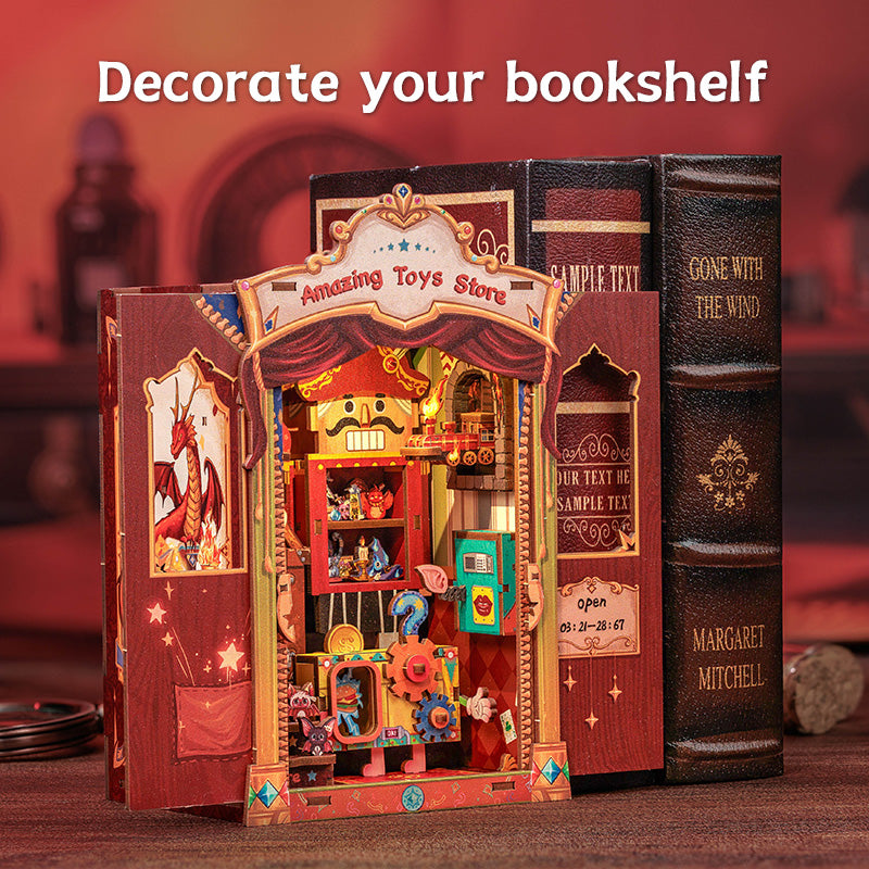 Amazing Toys Store | CUTEBEE DIY Book Nook Kit