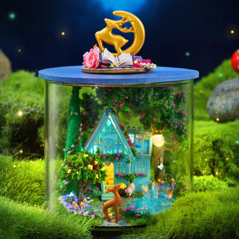 Dream Bottle Series | CUTEBEE 1: 24 DIY Dollhouse Kit