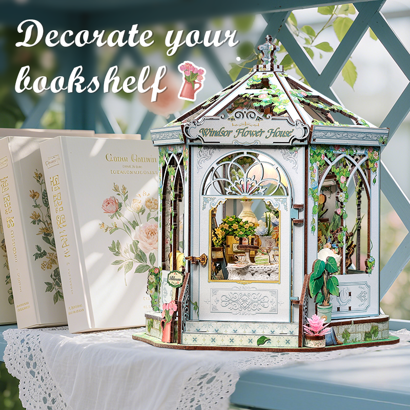 Windsor Flower House | CUTEBEE DIY Miniature House