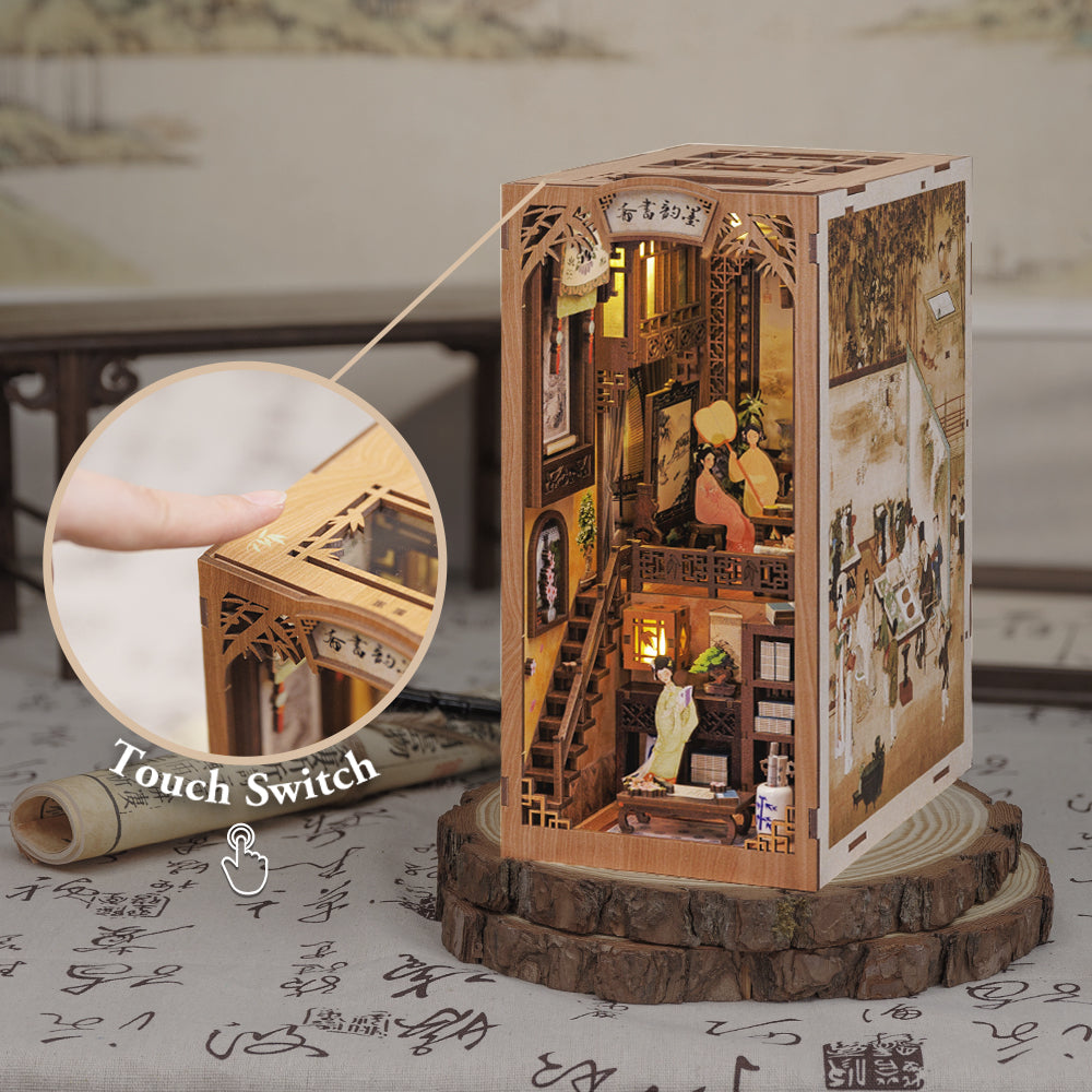 Ink Rhyme Bookstore | CUTEBEE DIY Book Nook Kit