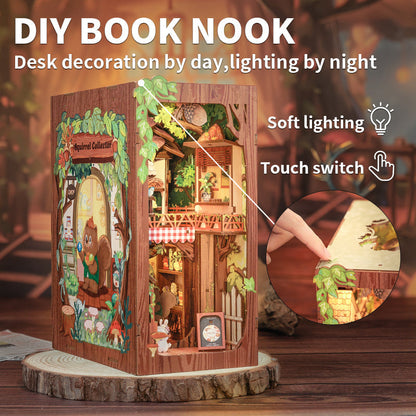 Squirrel Collector | CUTEBEE DIY Book Nook Kit