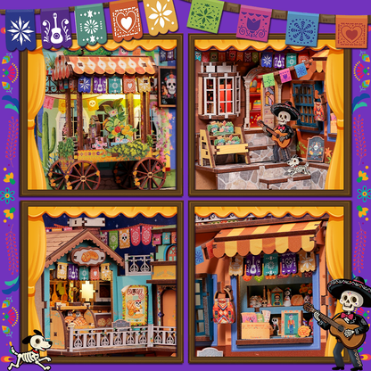 Plaza de los Muertos | CUTEBEE DIY Book Nook Kit