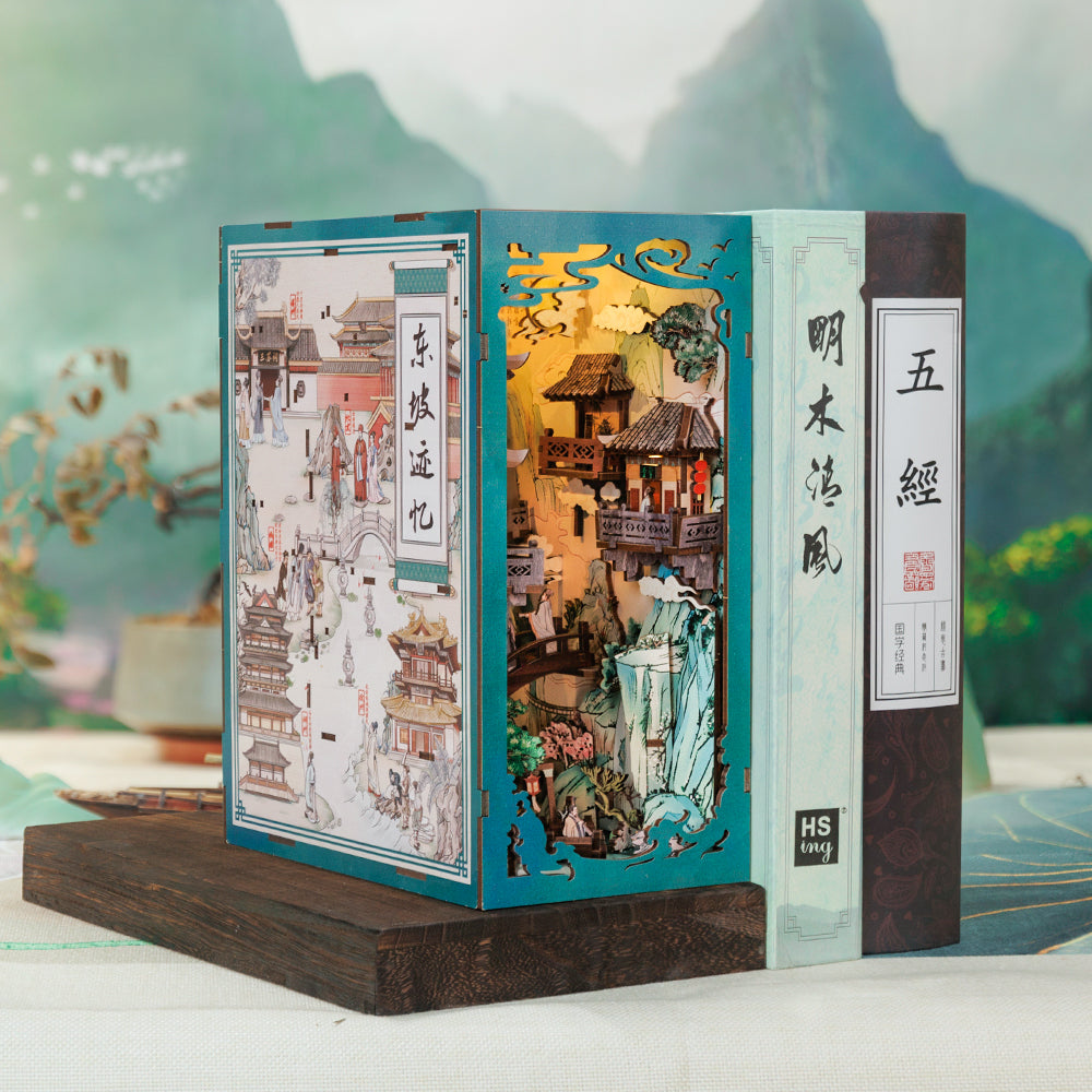 Su Dongpo's Life | CUTEBEE DIY Book Nook Kit