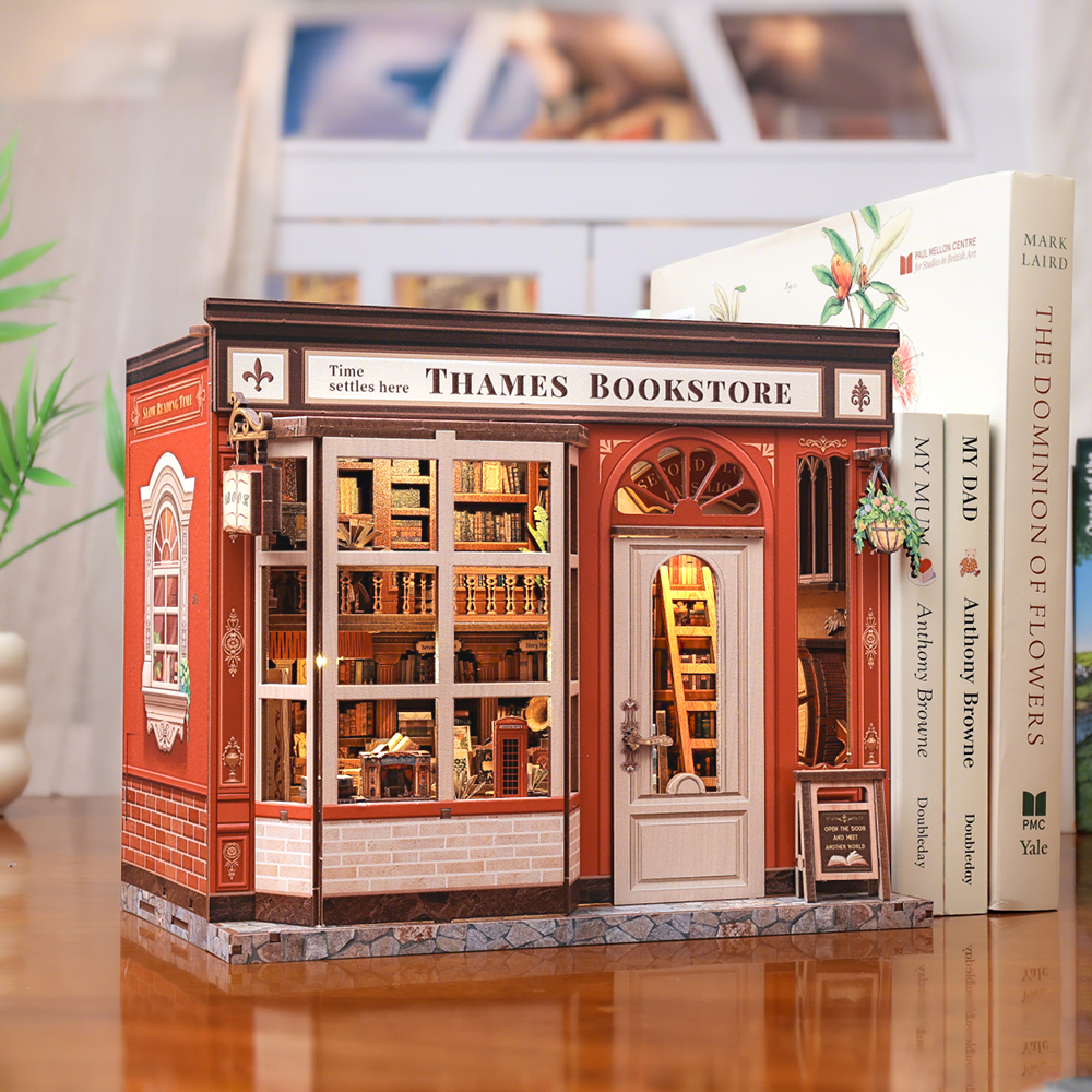 Thames Bookstore | CUTEBEE DIY Miniature House