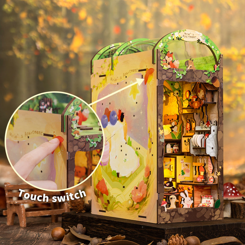 Mole's Apartment | CUTEBEE DIY Book Nook Kit