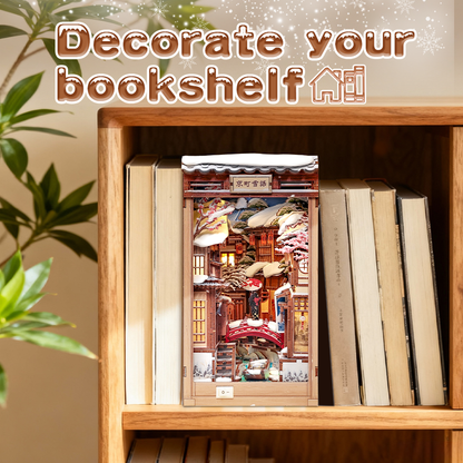 Kyoto Snow Whisper | CUTEBEE DIY Book Nook Kit