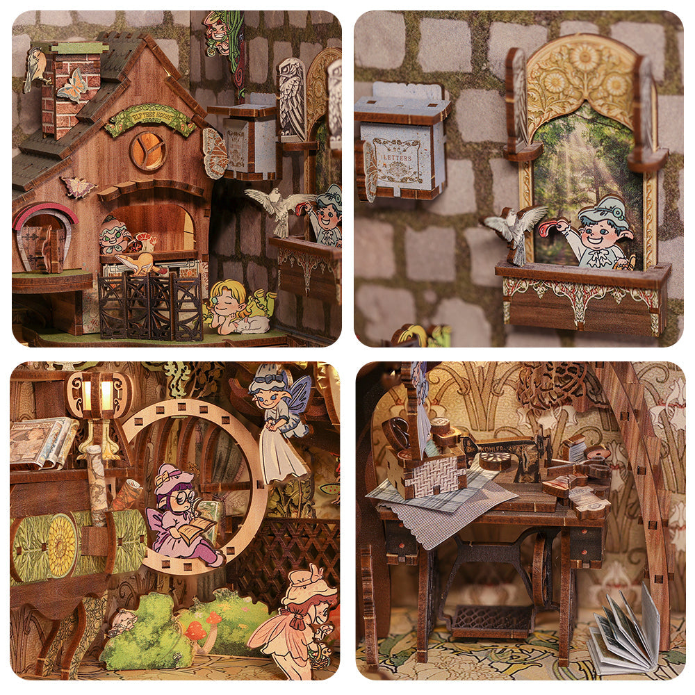Elves Paradise | CUTEBEE DIY Book Nook Kit