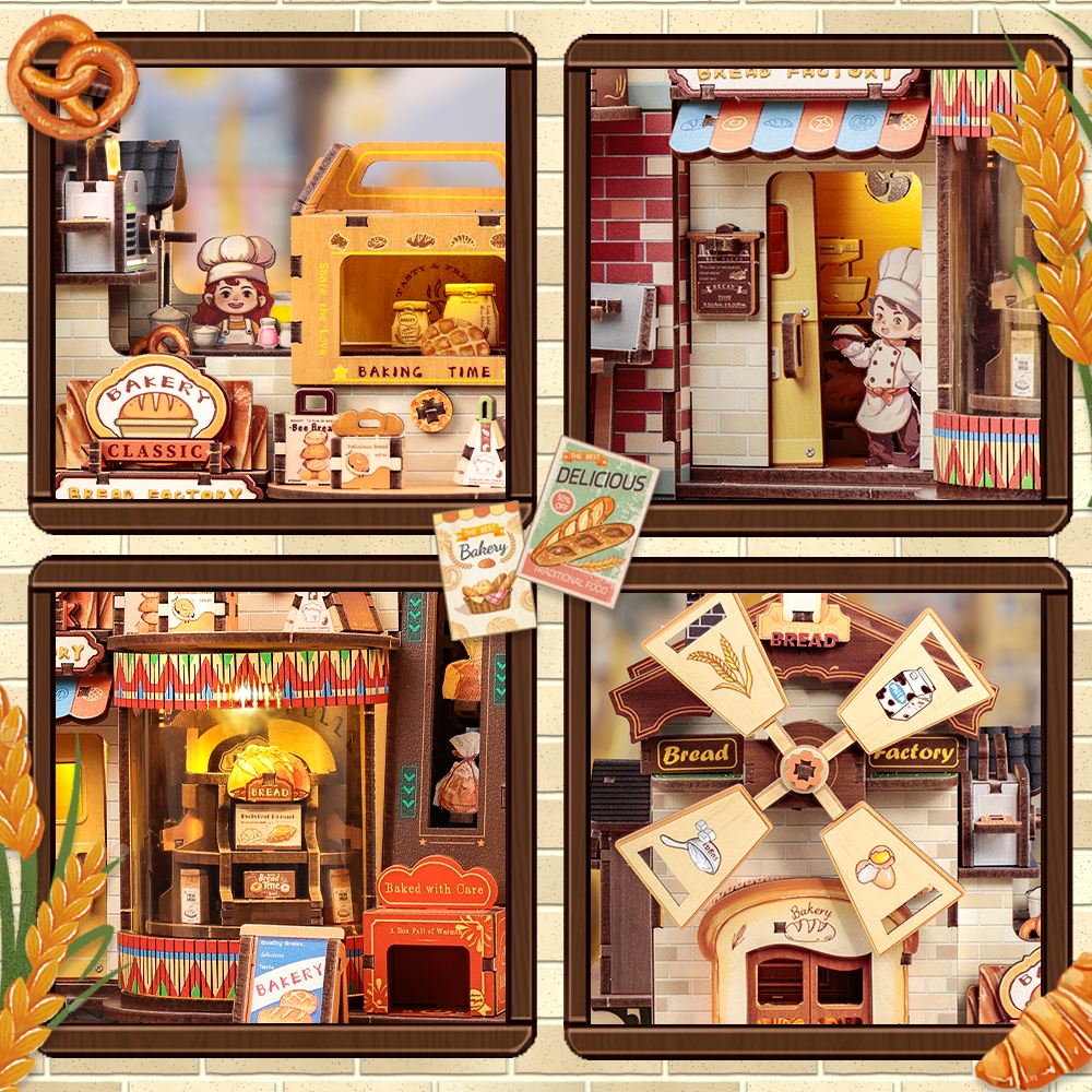 Bread Factory | CUTEBEE DIY Miniature House