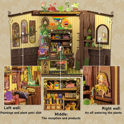 Fantacy Plant Shop | CUTEBEE DIY Book Nook Kit