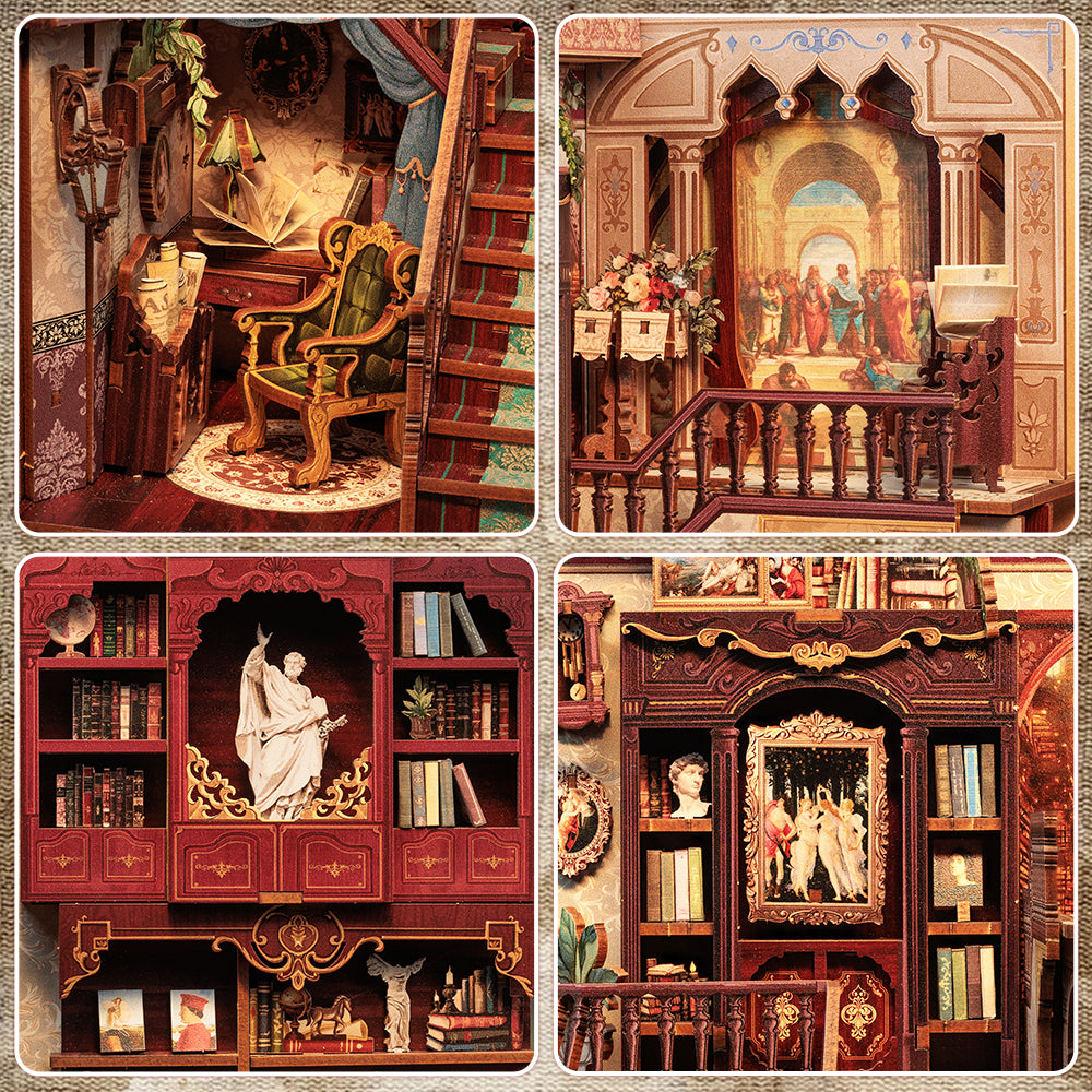 Library of Wisdom | CUTEBEE DIY Book Nook Kit