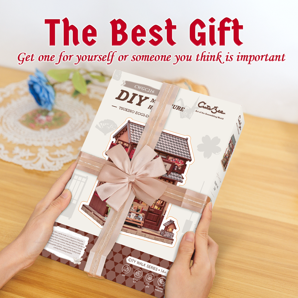Tsukino Eogi-dou | CUTEBEE DIY Miniature House
