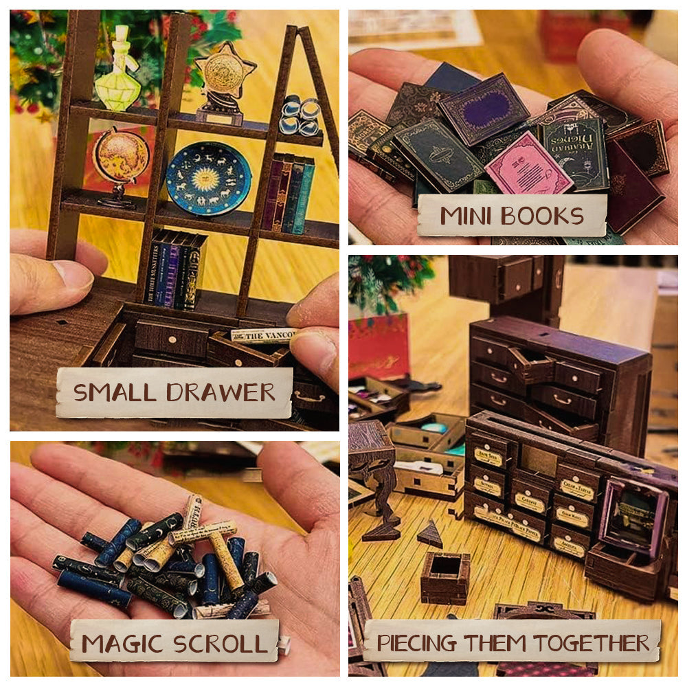 Magic Pharmacist |CUTEBEE DIY Book Nook Kit
